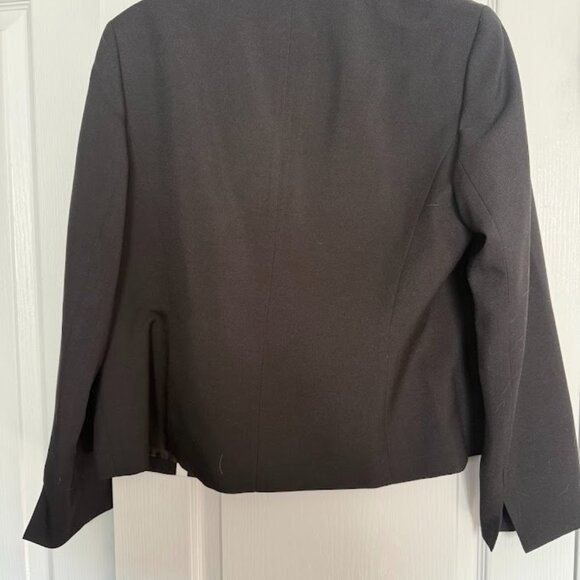 NWOT - Evan Picone Black Label 2 pc Dress Suit, Black White Contrast - Picture 9 of 9